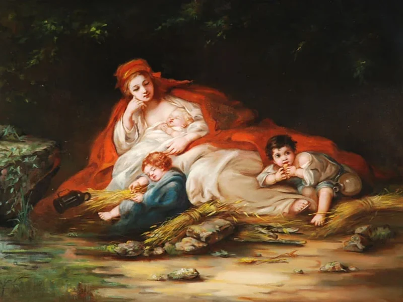 1859-Adelia Armstrong Lutz - Il riposo